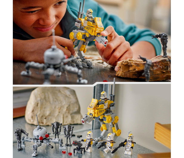 LEGO Star Wars 75431 żołnierze-klony z 327. korpusu galaktycznego - 1331719 - zdjęcie 4
